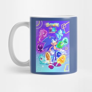 my fan art sonic ultimate colors Mug